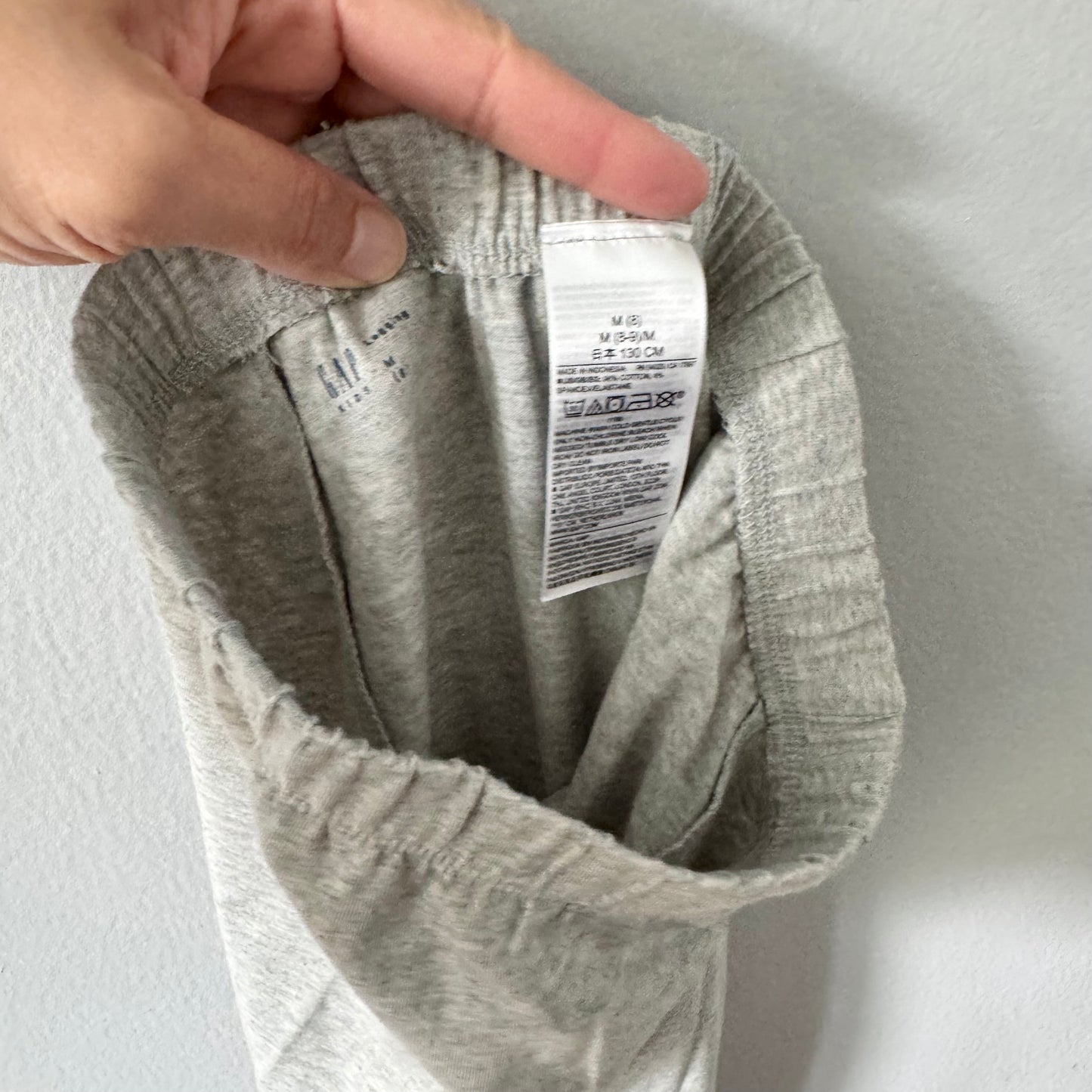 Gap / Light grey leggings / 8Y