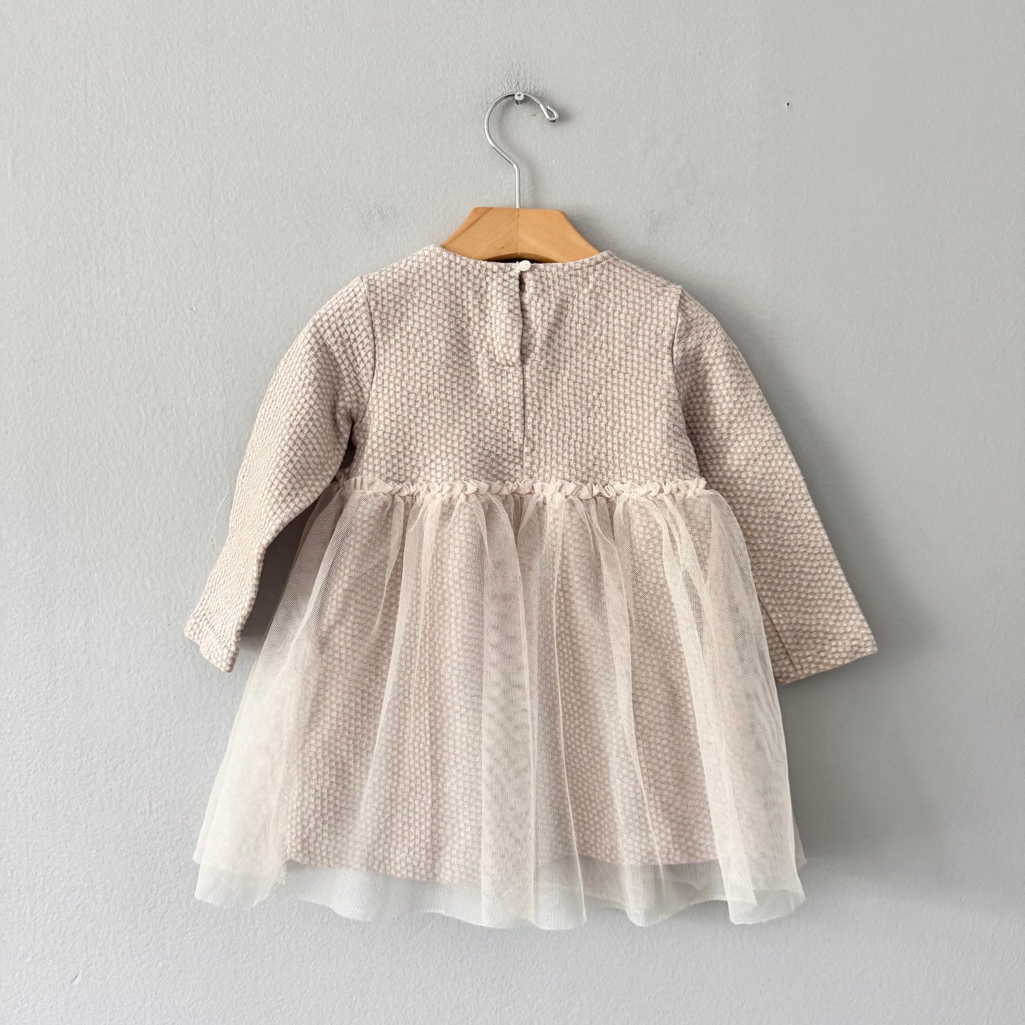 Zara / Silver tutu dress / 18-24M