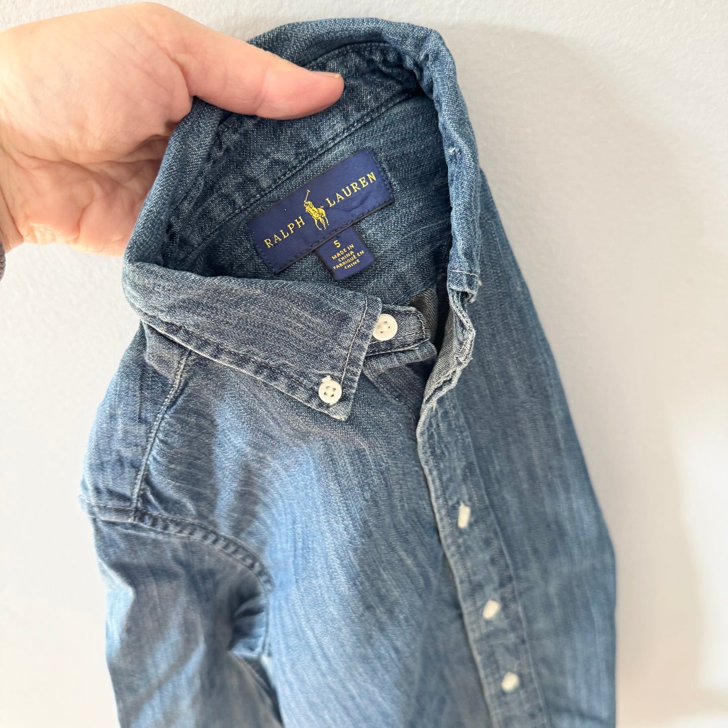 Polo Ralph Lauren / Chambray shirt / 5Y