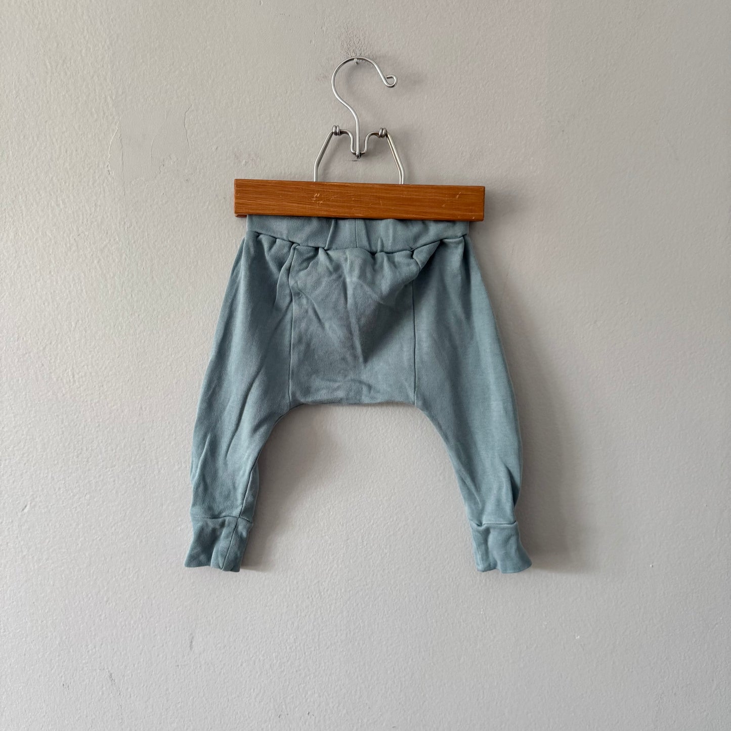 Parade Organics / Blue harem pants / 6-12M