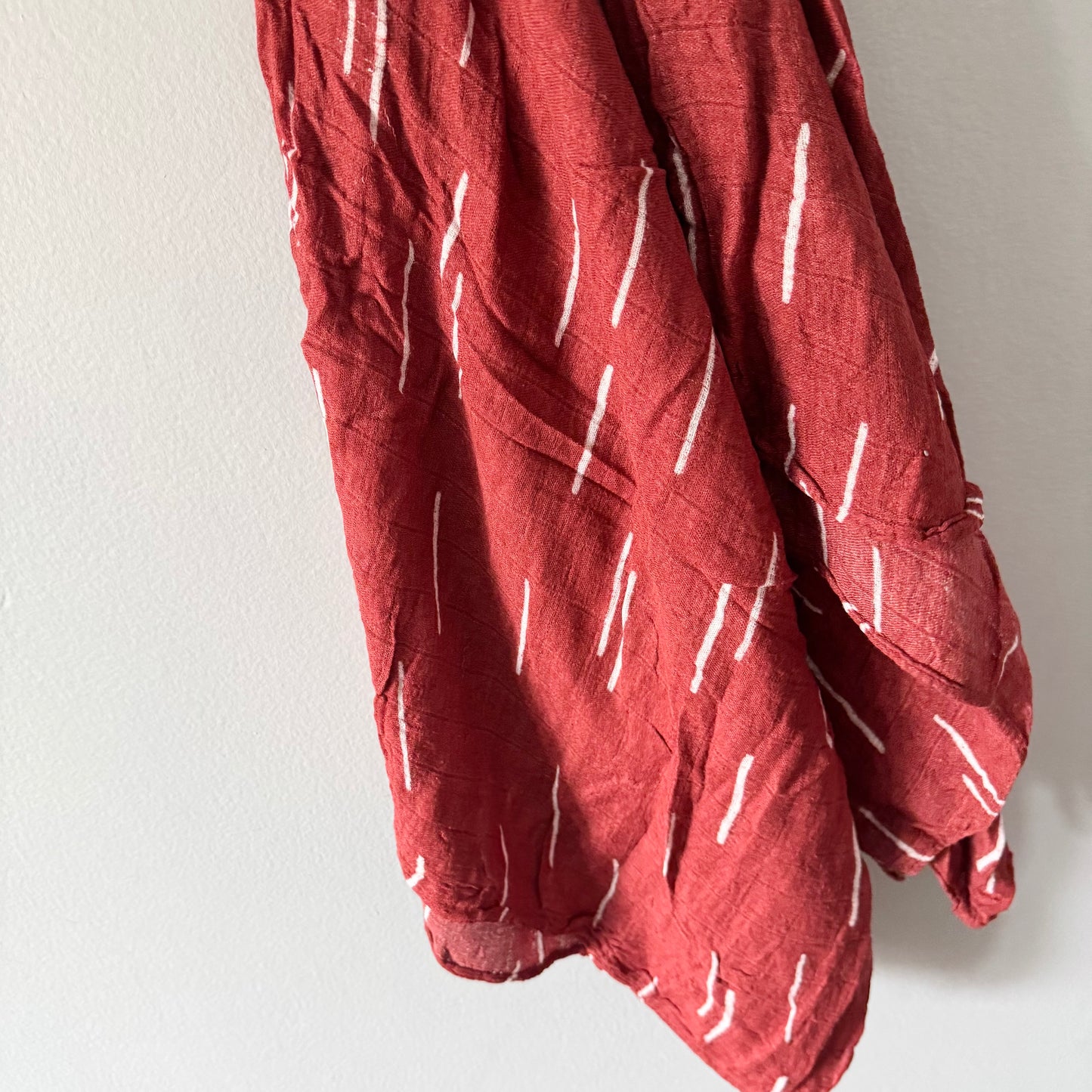 Little Unicorn / Brown bamboo blanket