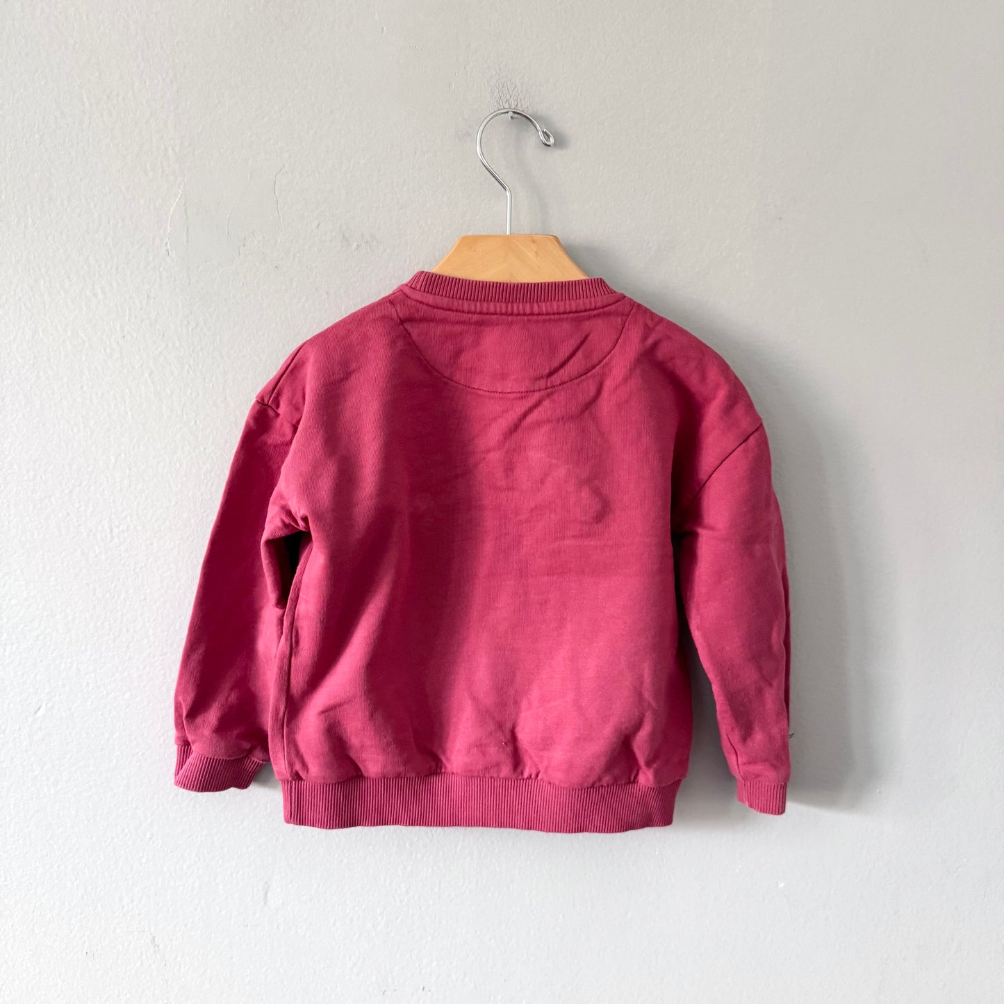 Wombats / Courage red sweatshirt / 4-5Y