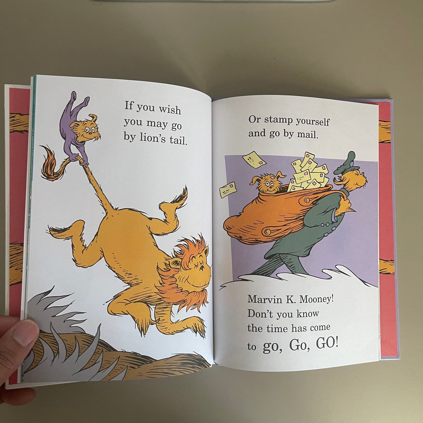 Marvin K. Mooney Will You Please Go Now! / Dr. Seuss