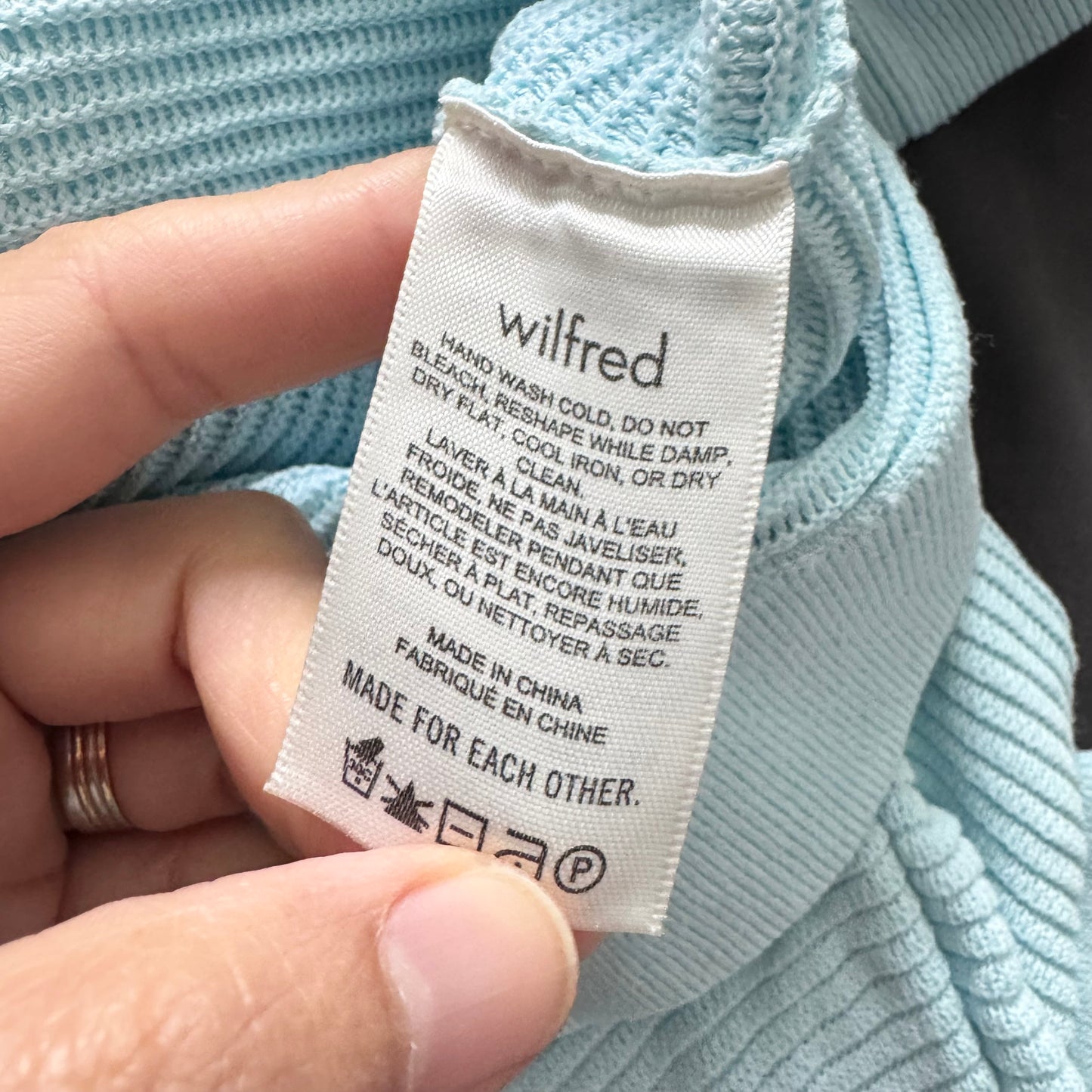 Wilfred / Light blue cardigan / Women XXS