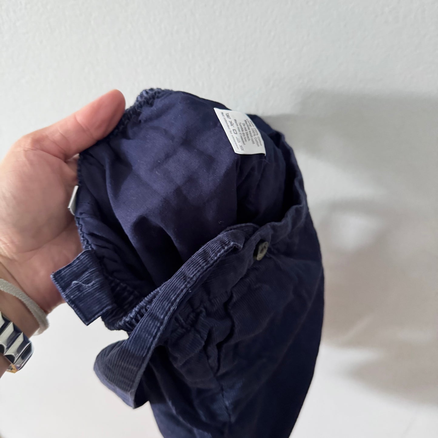 Janie & Jack / Navy corduroy pants / 12-18M