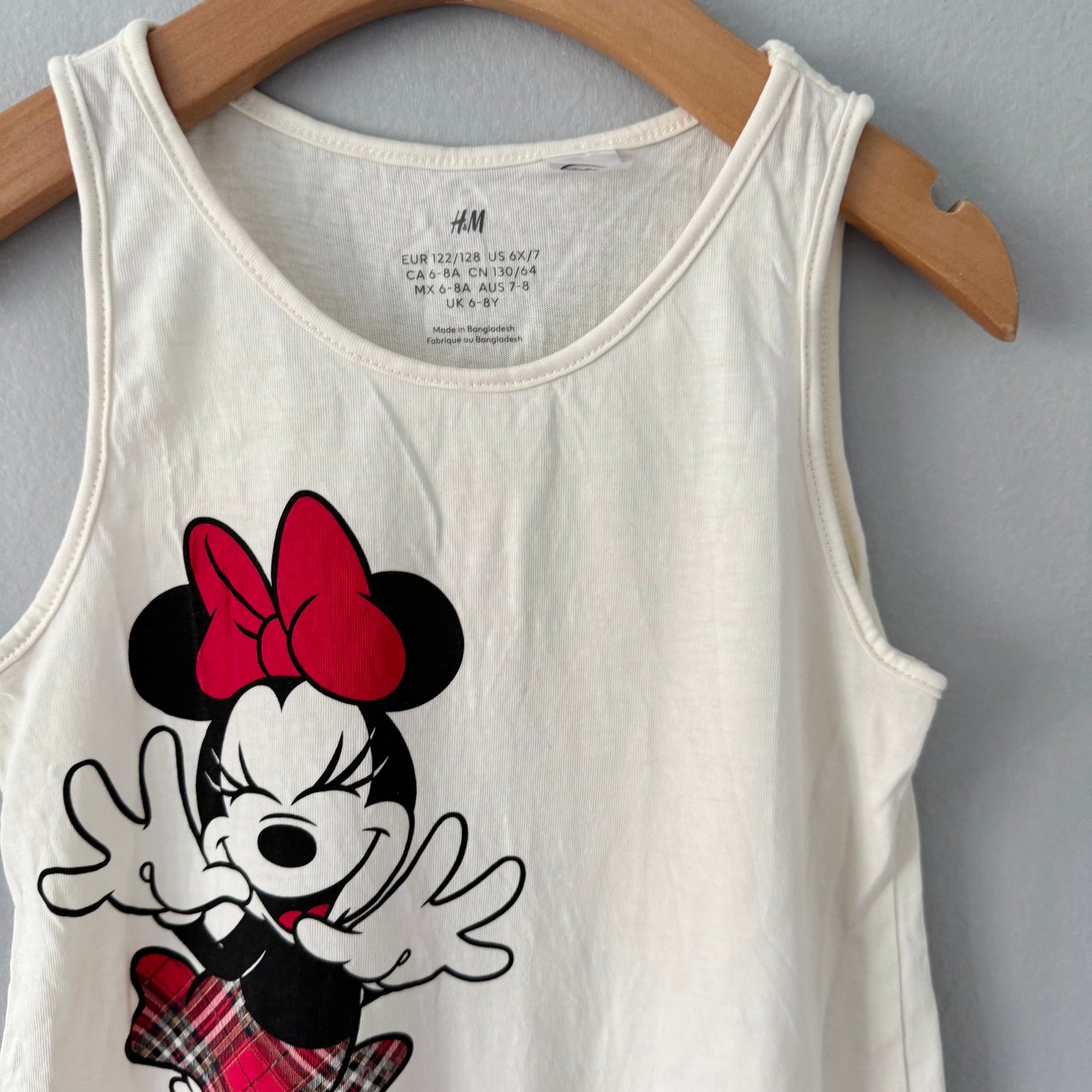 H&M / Minnie tank top dress / 6-7Y