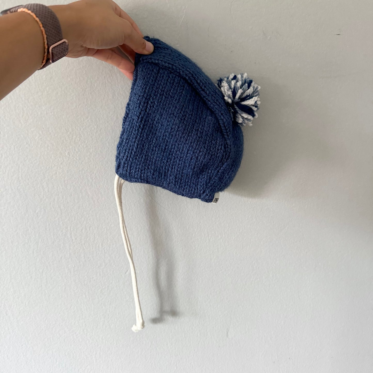Nooks Design / Lined bonnet - blue / 6-18M
