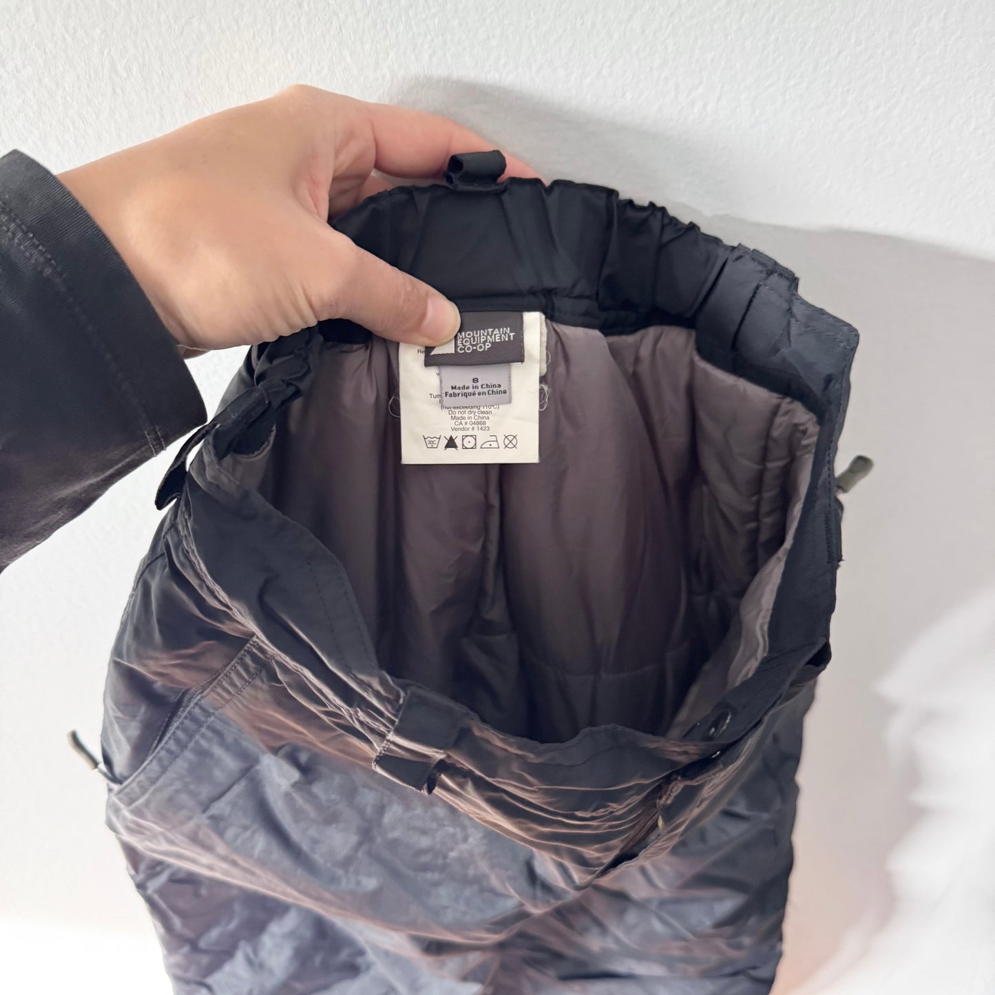 Mec / Black snow pants / 8Y