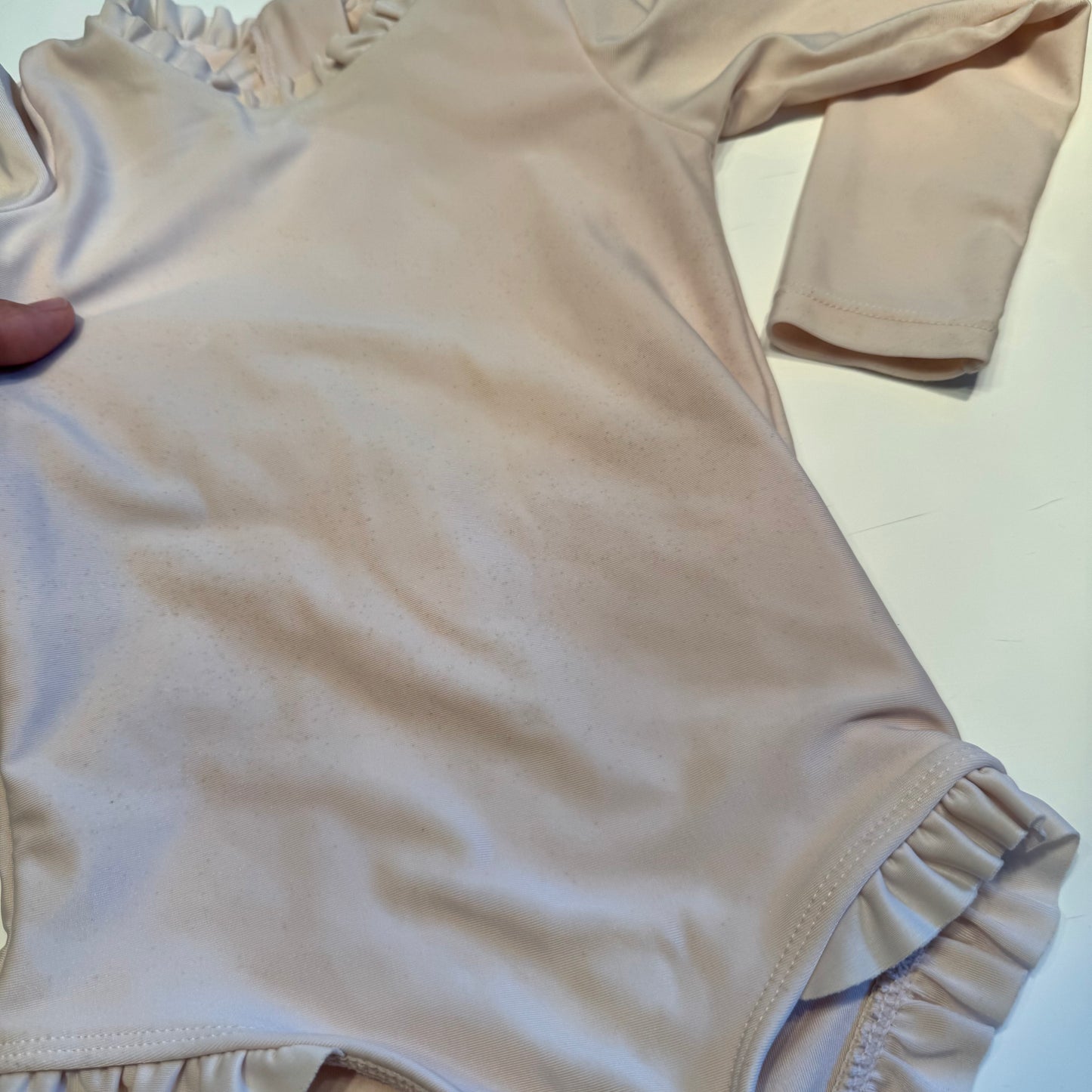 Jamie Kay / Ivory swimsuit / 2Y