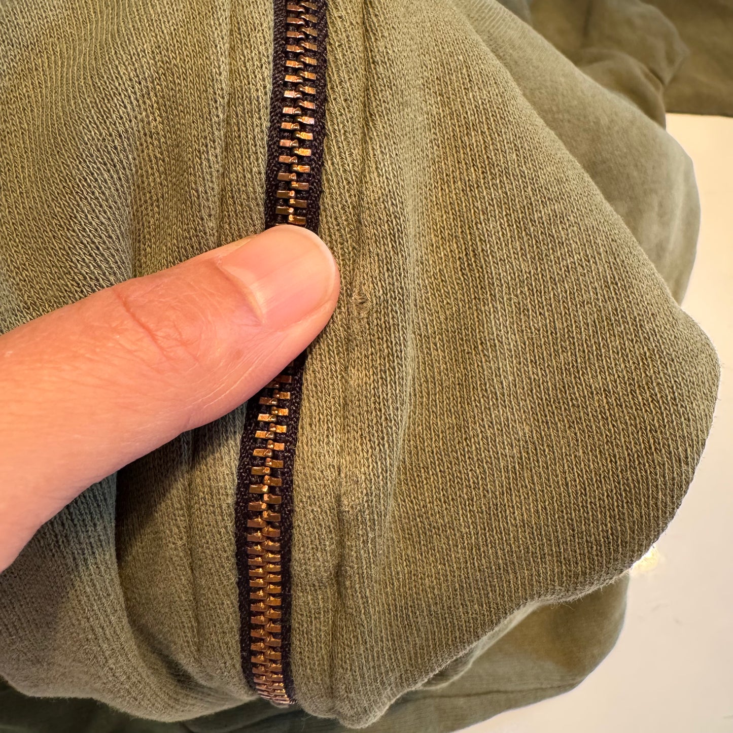 Mini Mioche / Biker romper - Khaki / 18-24M