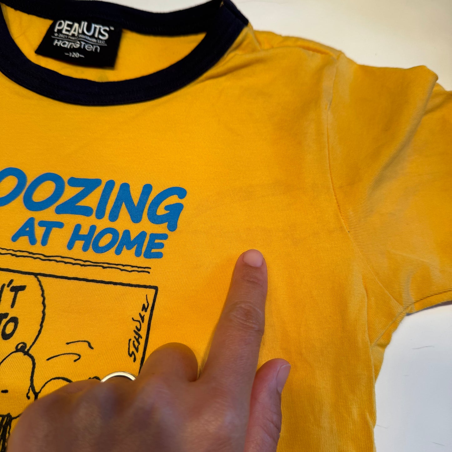 Peanuts / Snoopy T-shirt / 120cm(6Y)