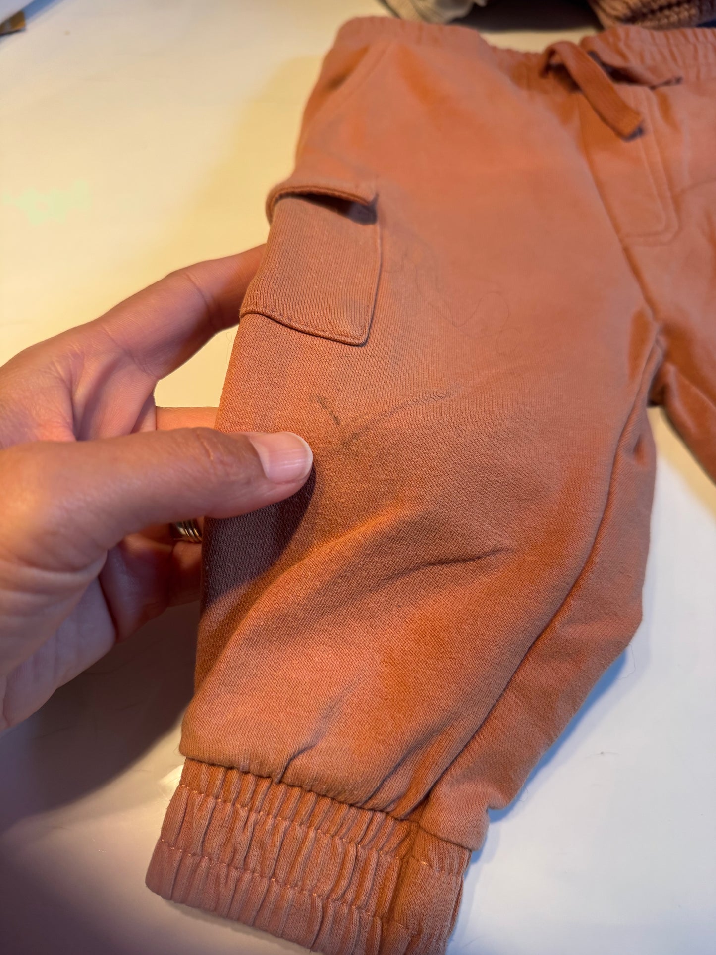 Miles the label / Orange brown crew pants / 9M