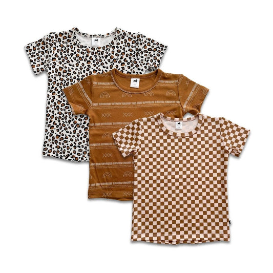 Little & Lively / Bamboo All-Over Print T-shirt | 1-2T & 5-6T - New with tag