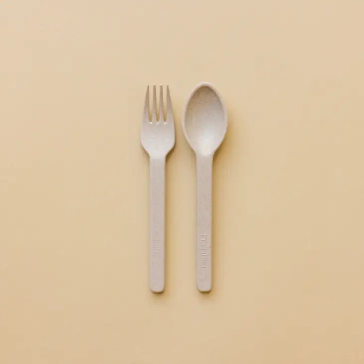 Minika / Wheat Straw Utensil Set