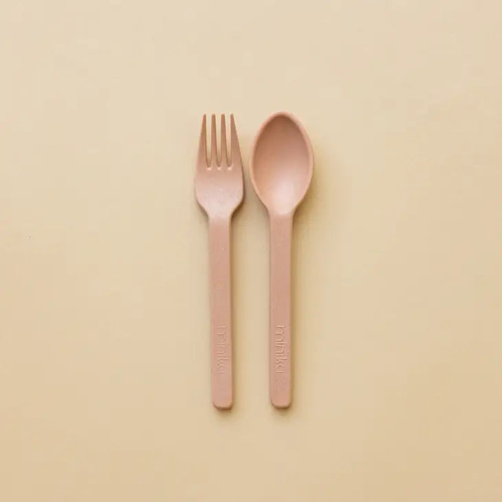 Minika / Wheat Straw Utensil Set