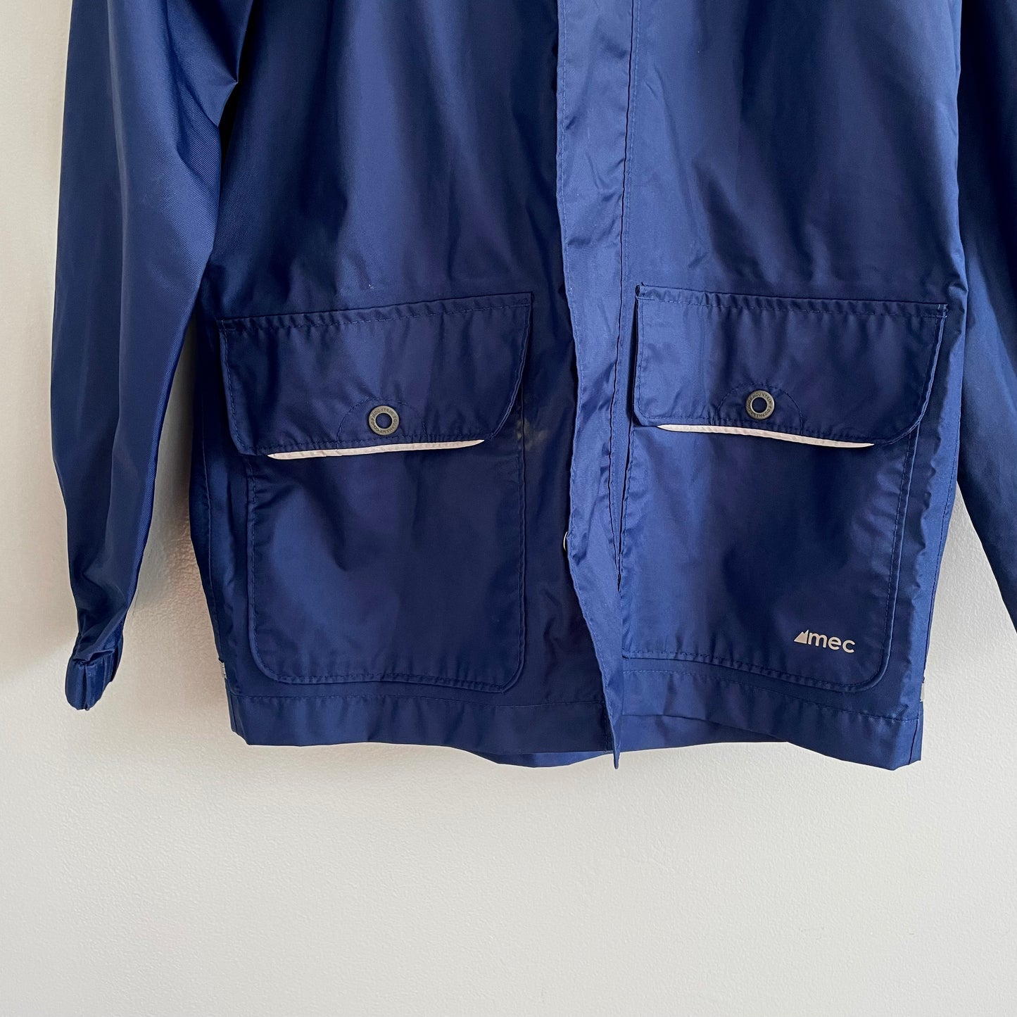 Mec / Blue rain jacket / 10Y
