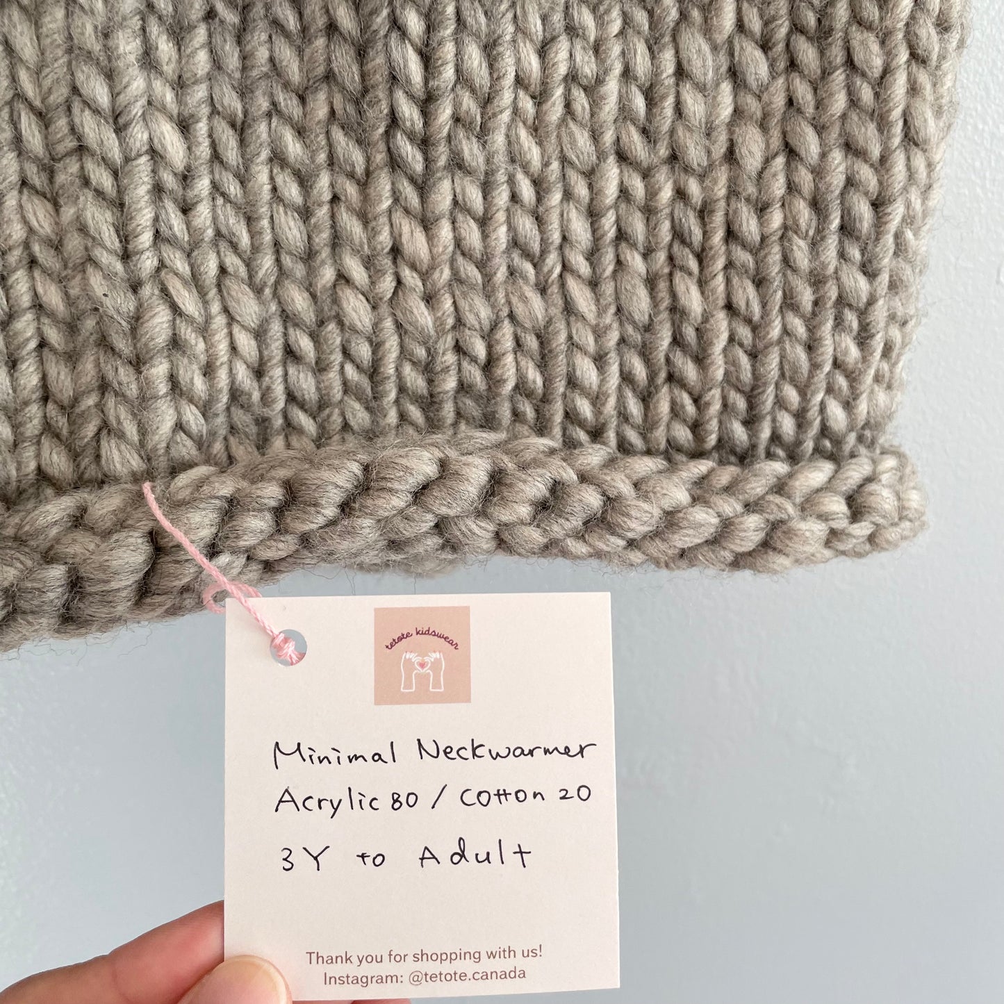 tetote / Neck warmer / 5Y to adult