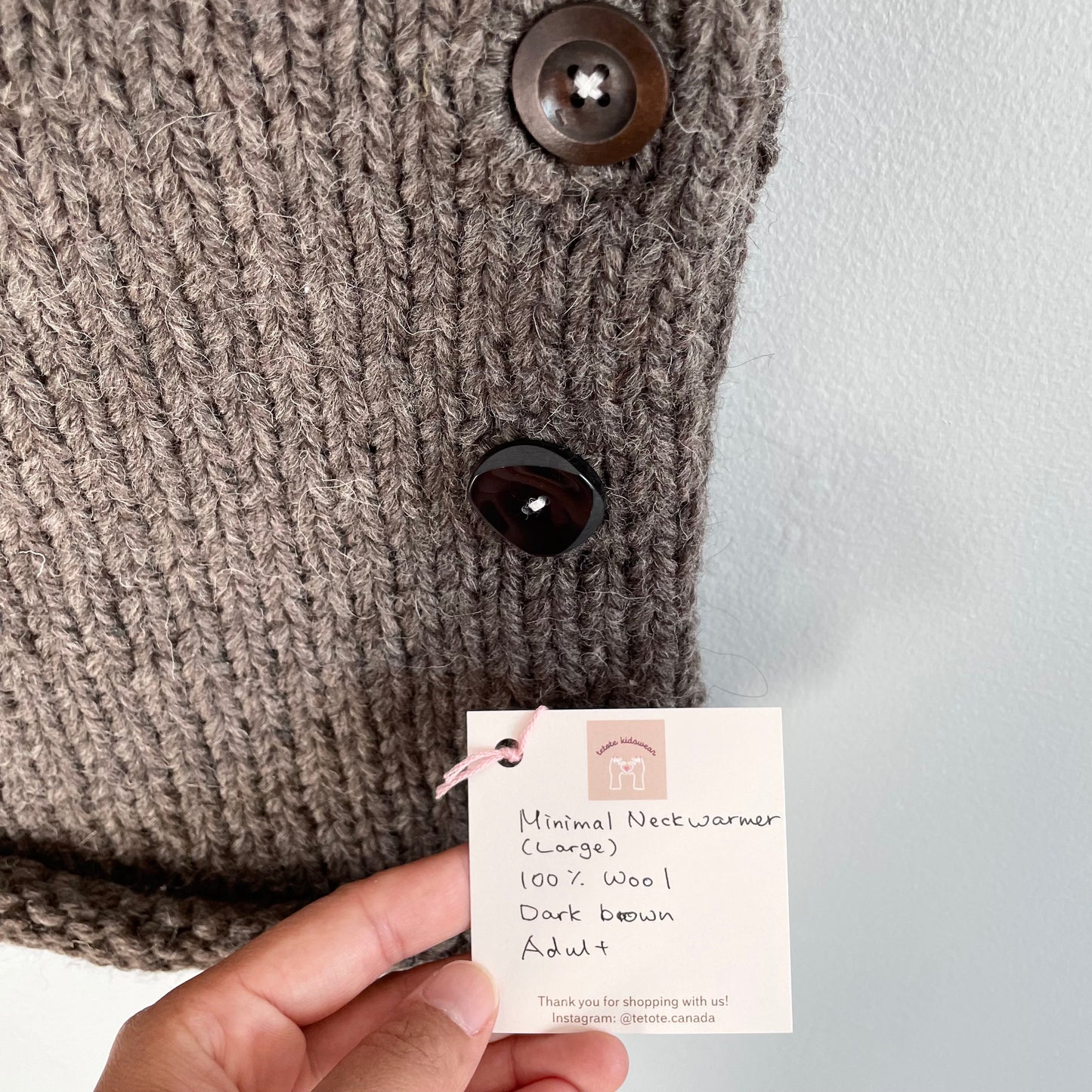 tetote / Neck warmer / Adult one size