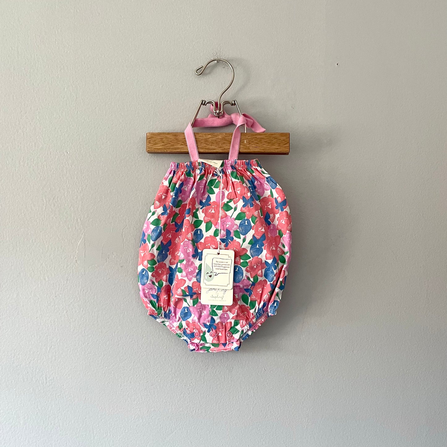 Sapling / Floral romper / 0-3M