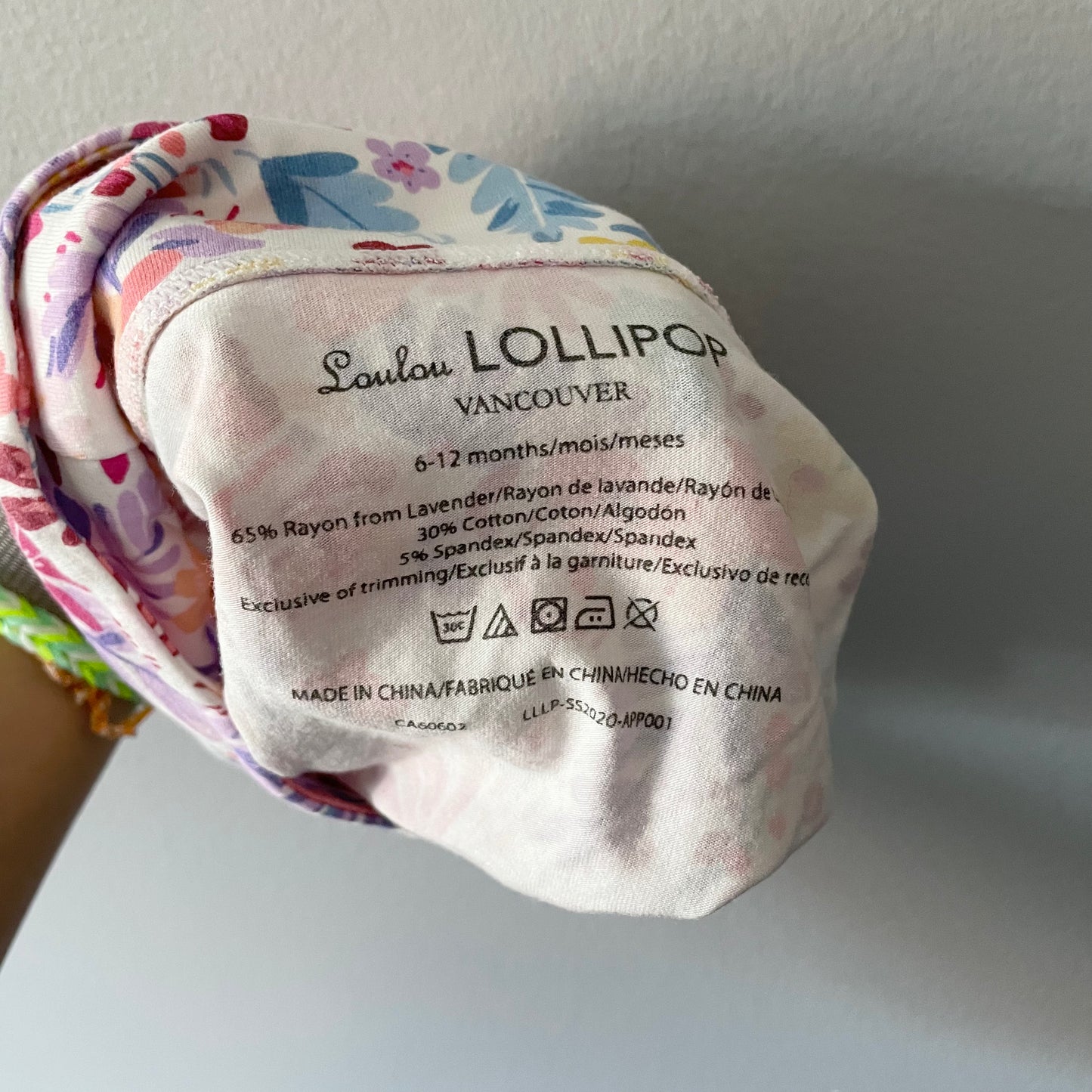 Loulou Lollipop / Floral bloomers / 6-12M
