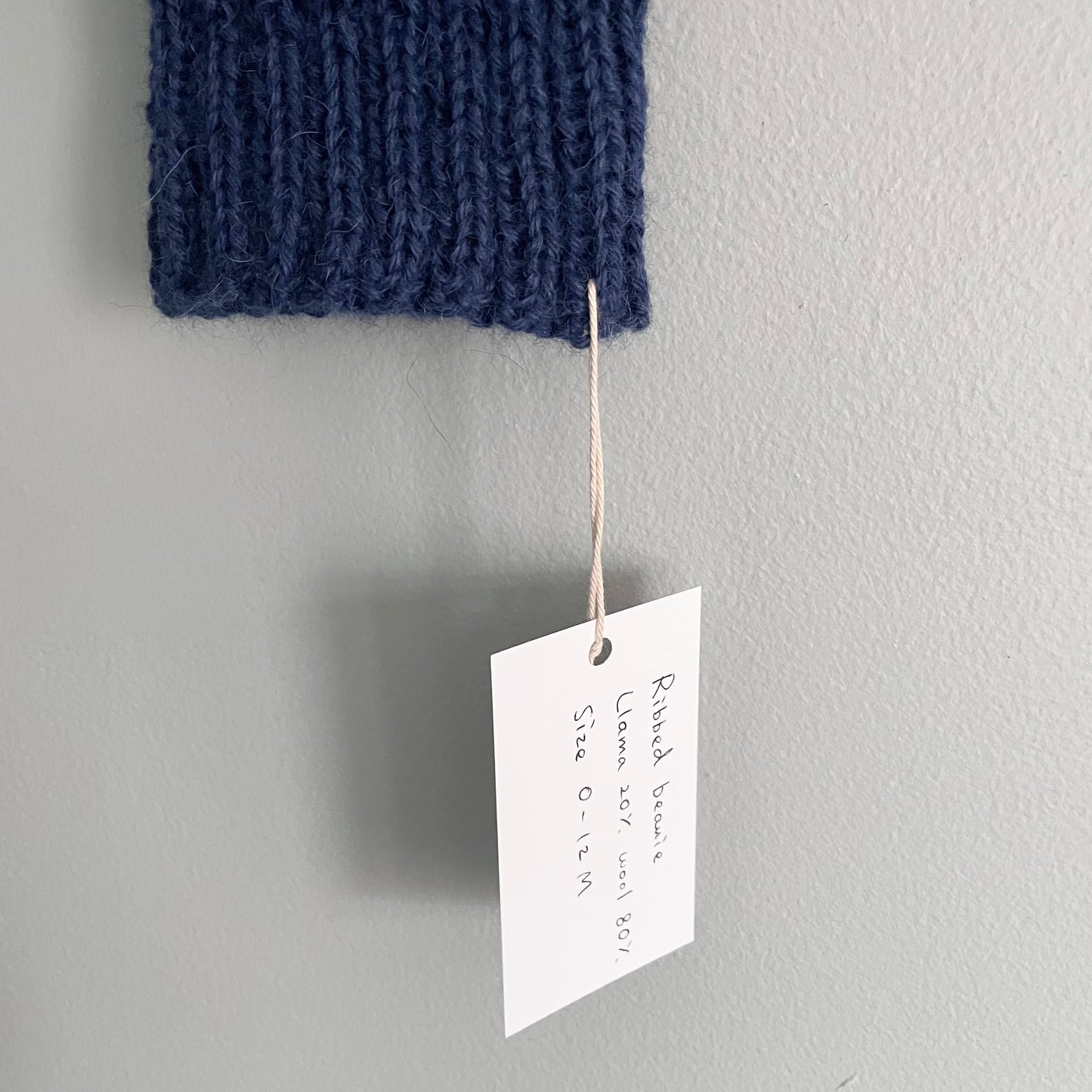 tetote / Ribbed beanie / 0-12M