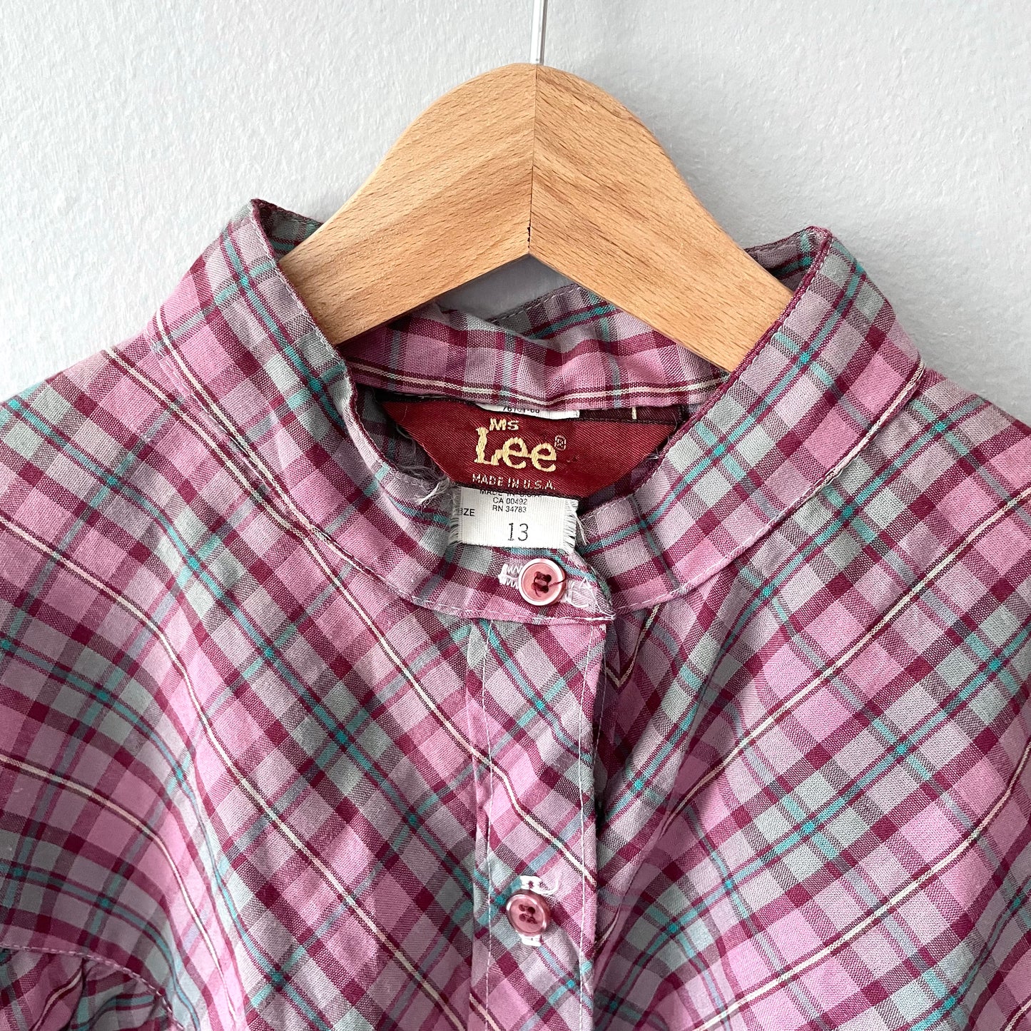 Lee / Vintage shirt / 13Y