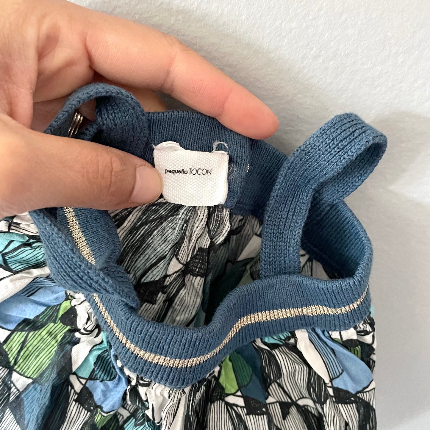 Pequeno Tocon / Cotton romper / 3M