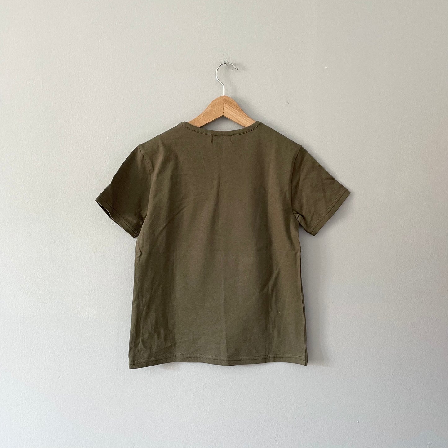 Comme Ca / Khaki T-shirt / 8Y