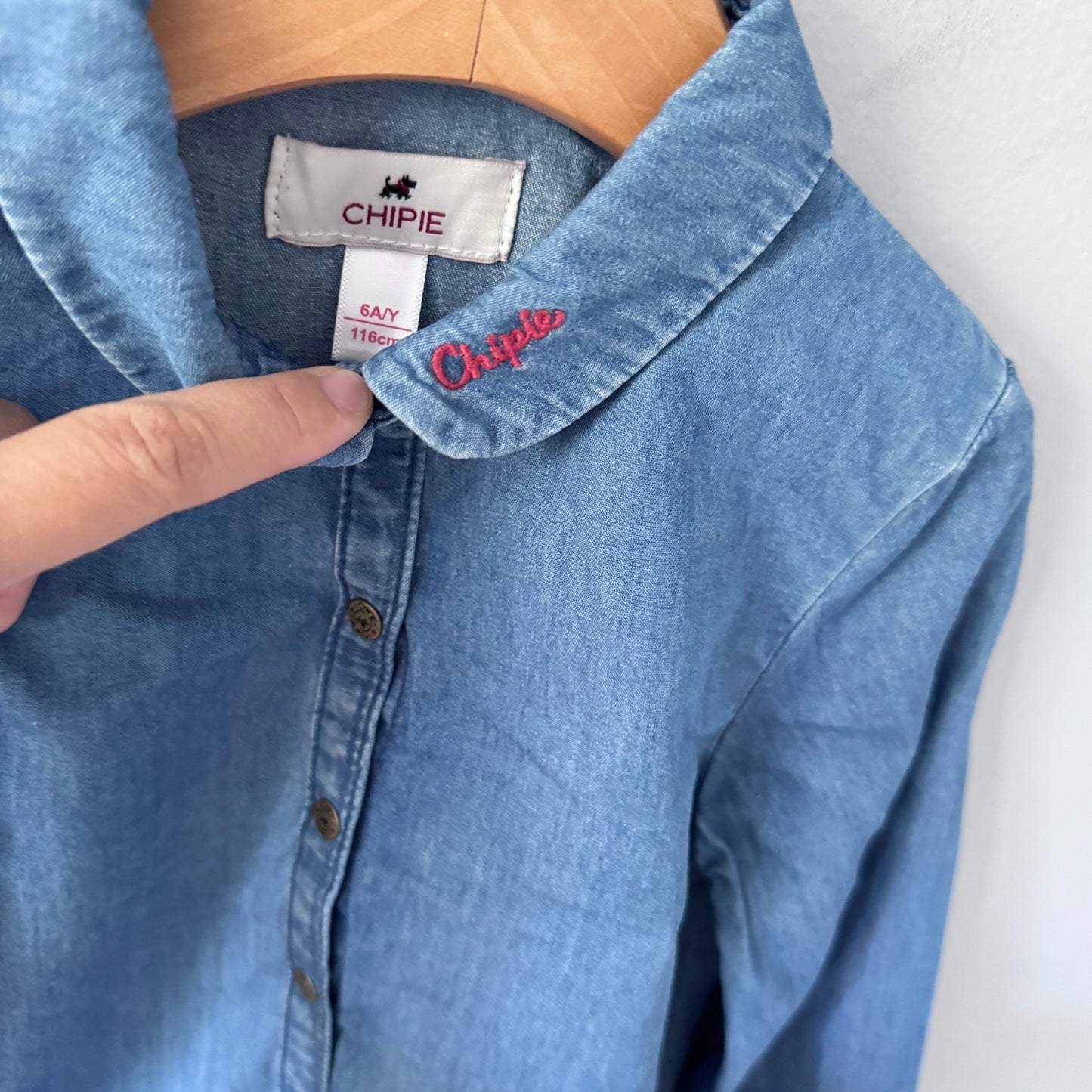Chipie / Chambray shirt / 6Y