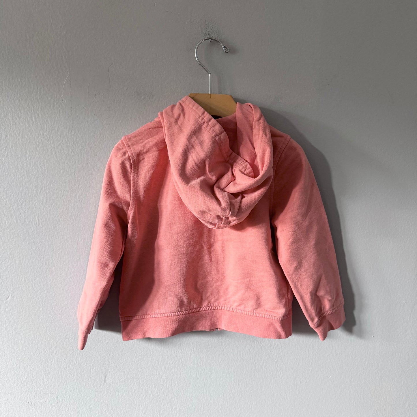 Roots / Orange zip up hoodie / 3T