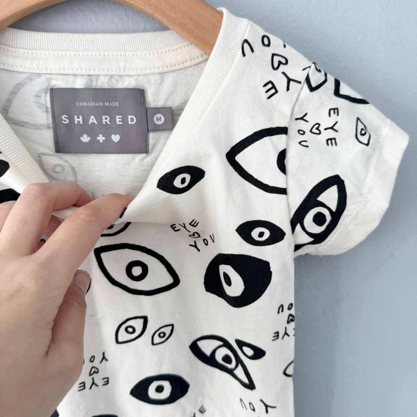 Shared / Eye See You T-shirt / M(2-3Y)