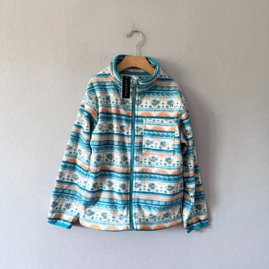 Souris mini / Blue zip up fleece / 8Y - New with tag