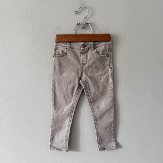 Zara / Grey denim pants / 2-3Y