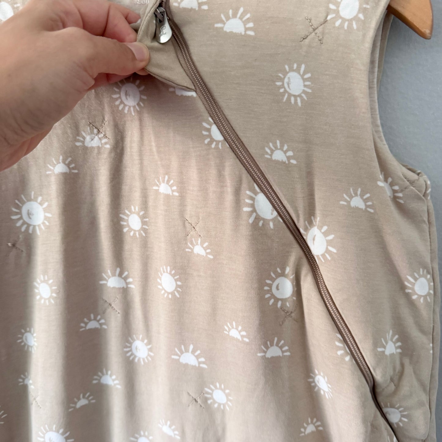 Loulou Lollipop / Beige x sun sleep bag / 12-24M