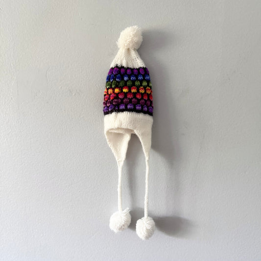 Handmade / Knit beanie / 6M