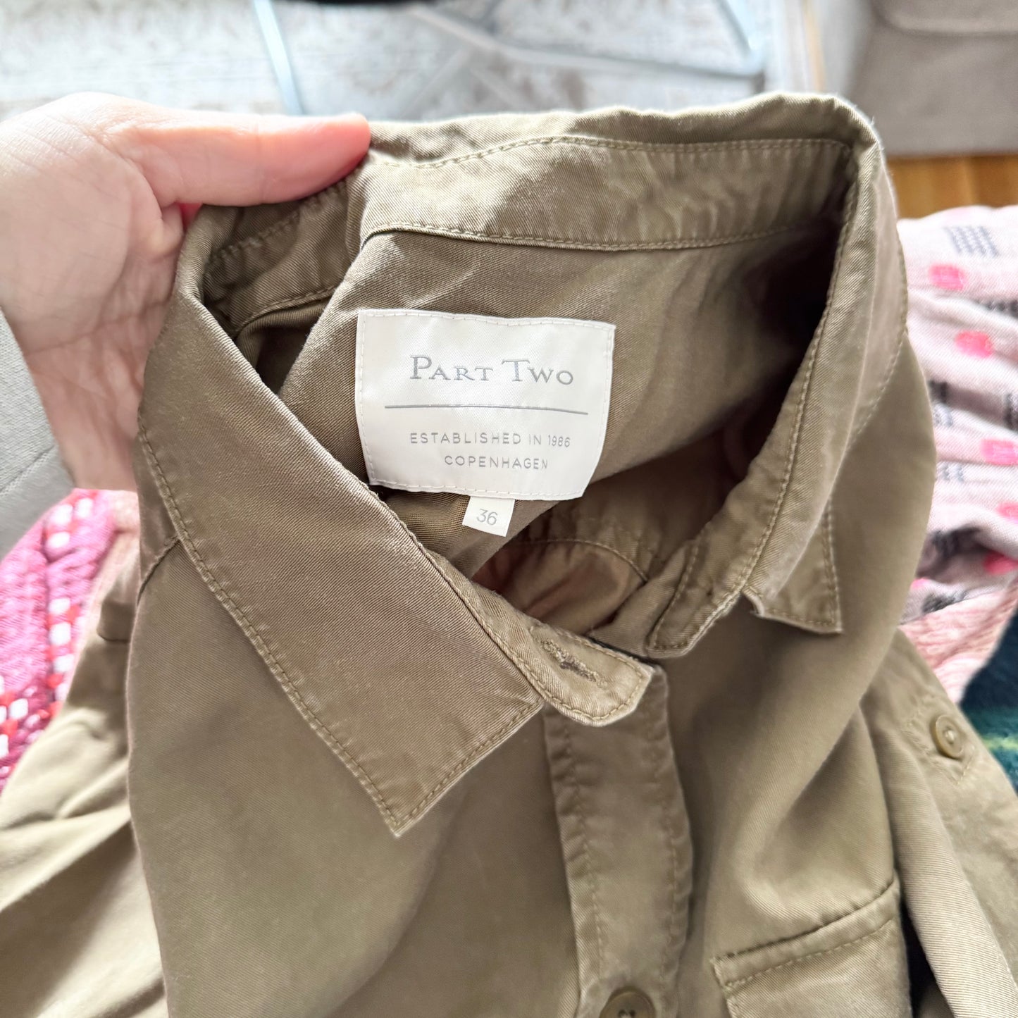 Part Two / Robe chemise en lyocell / 36