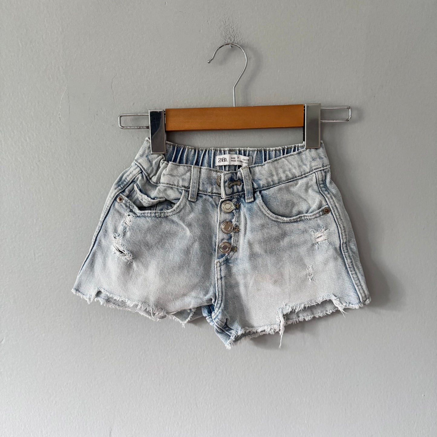 Zara / Denim short pants / 7Y