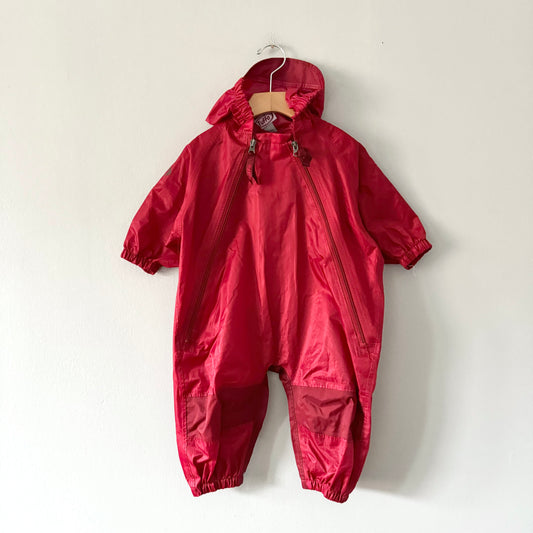 Tuffo / Red rainsuit / 12M