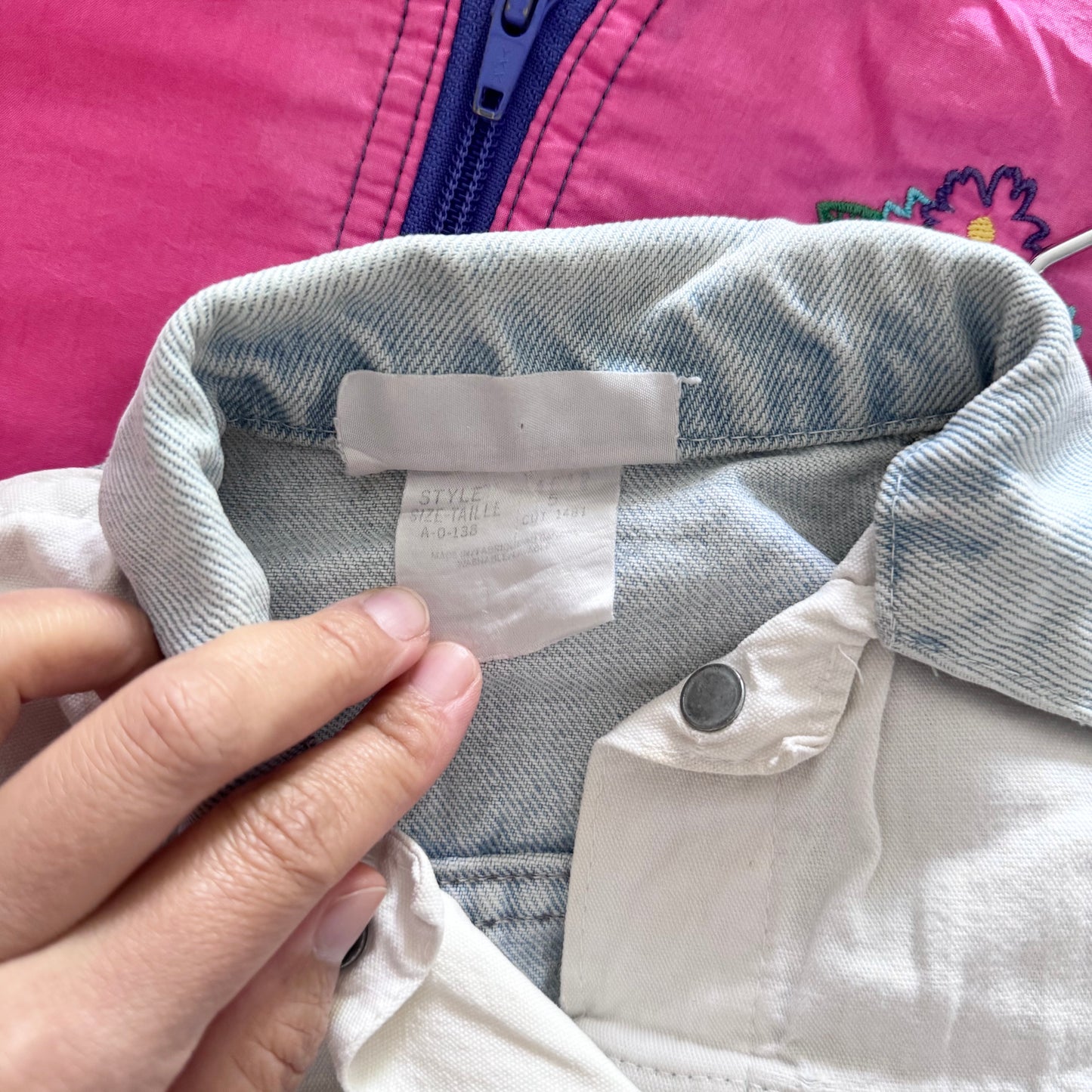 Vintage / Denim jacket / 3-4Y