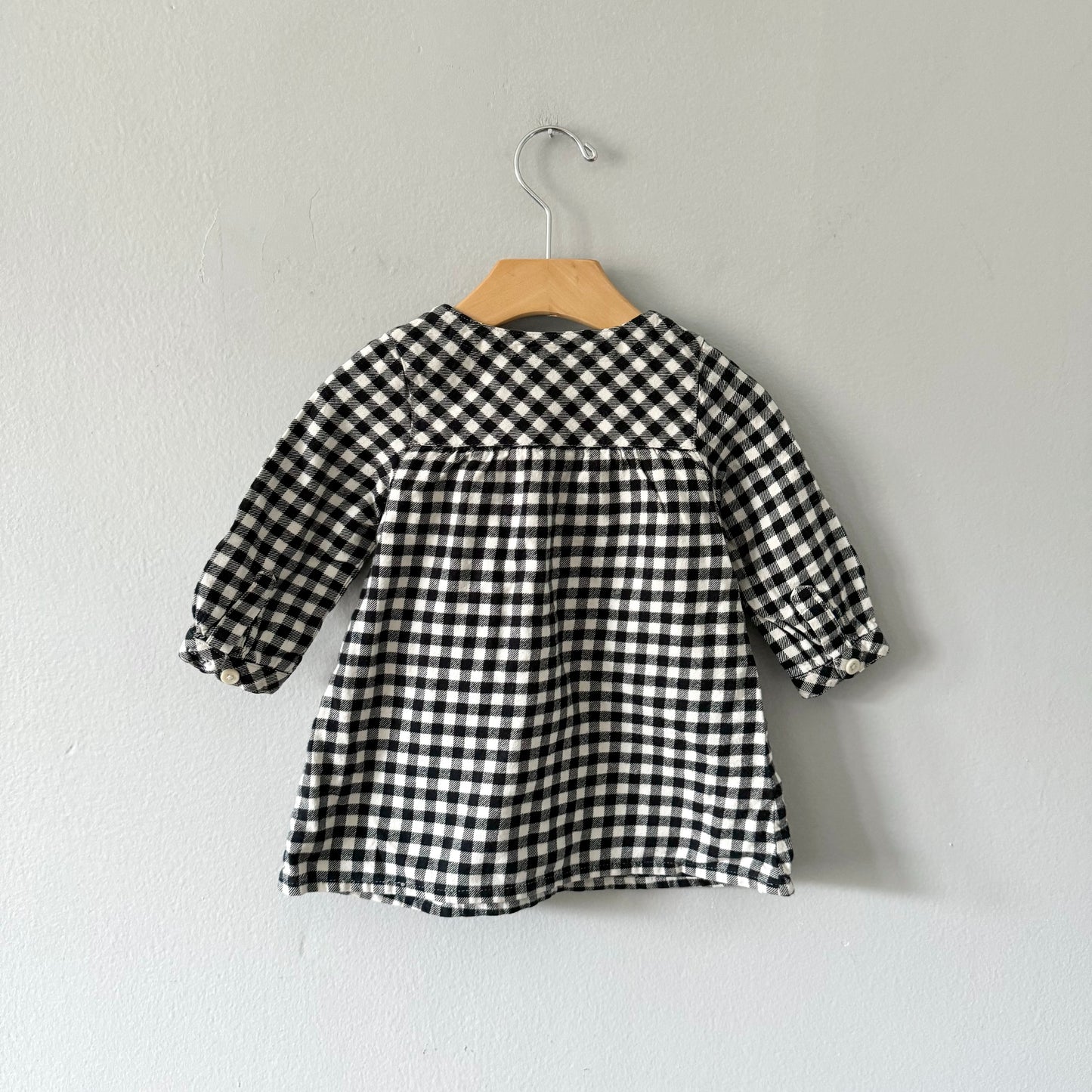 Muji / Flannel dress / 80cm(12M)