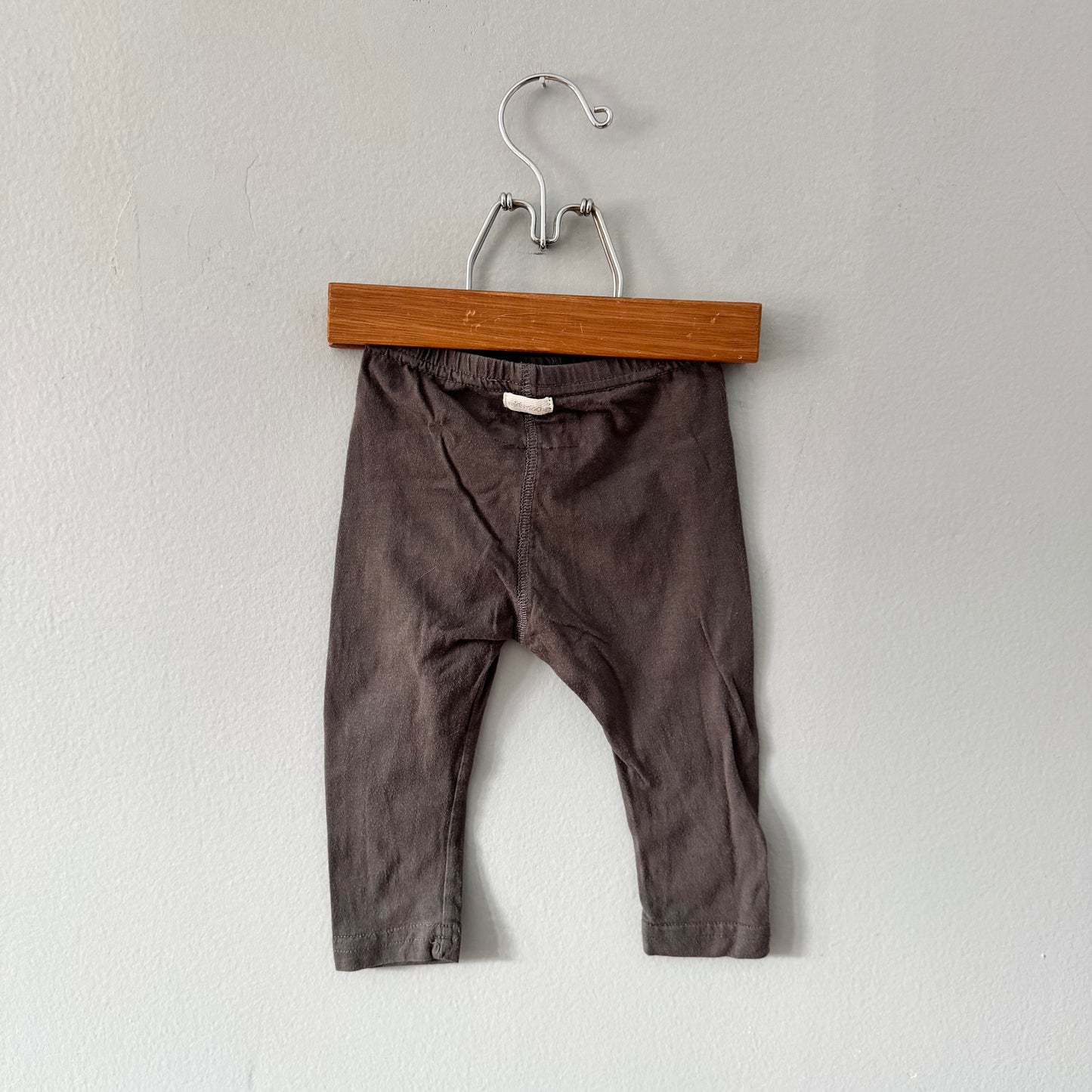 Mini mioche / Dark grey leggings / 6-12M