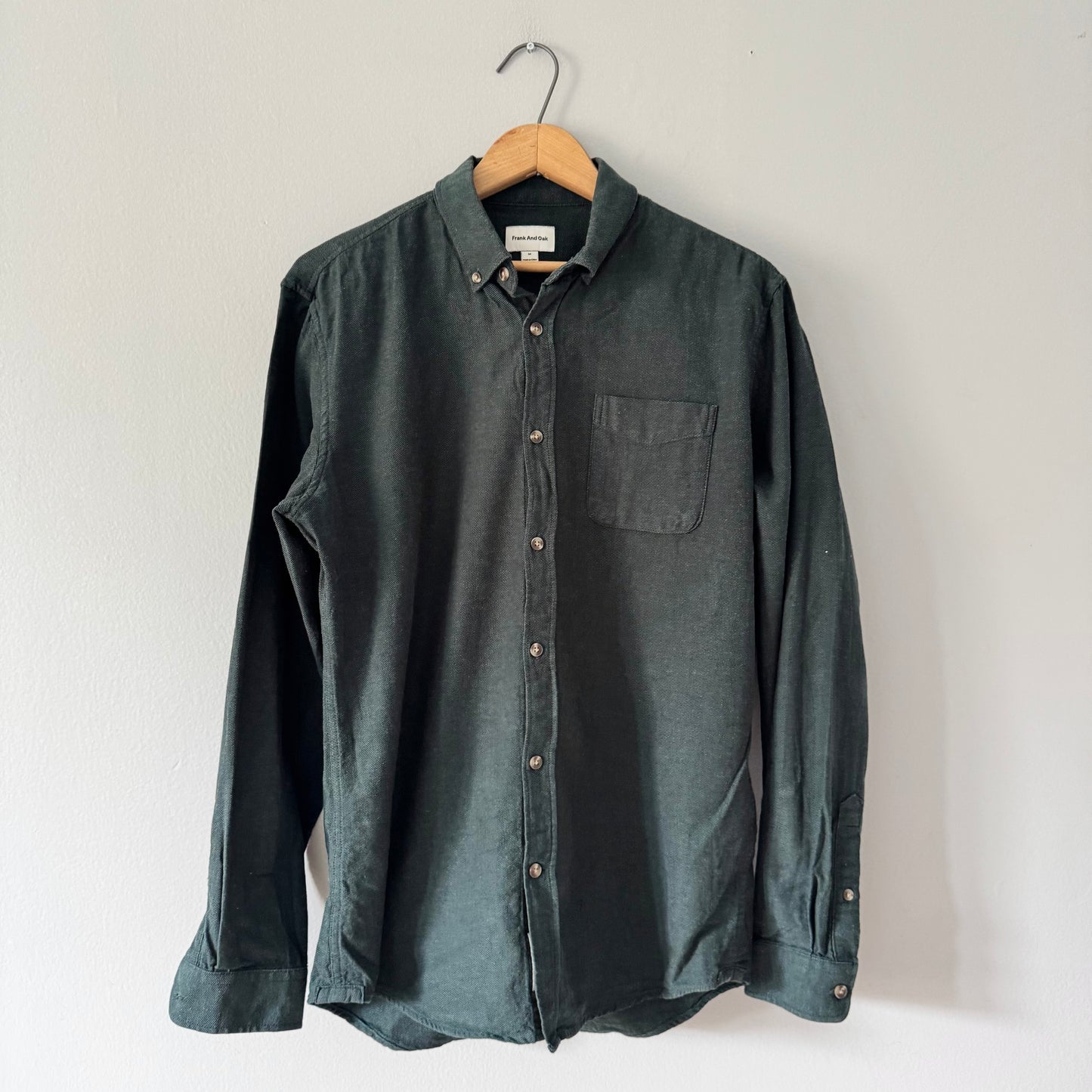 Frank & Oak / Dark green shirt / Men M