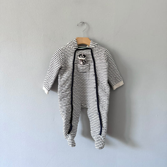 Organic mom / Padded romper / 6M