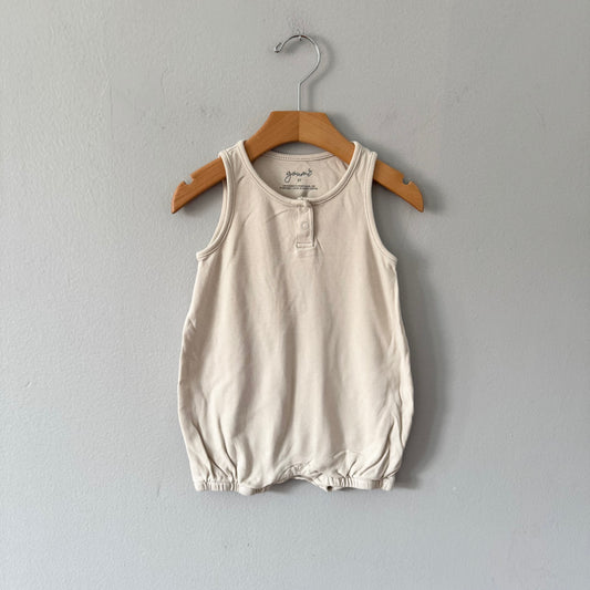 Goumi / Ivory tank romper / 2T