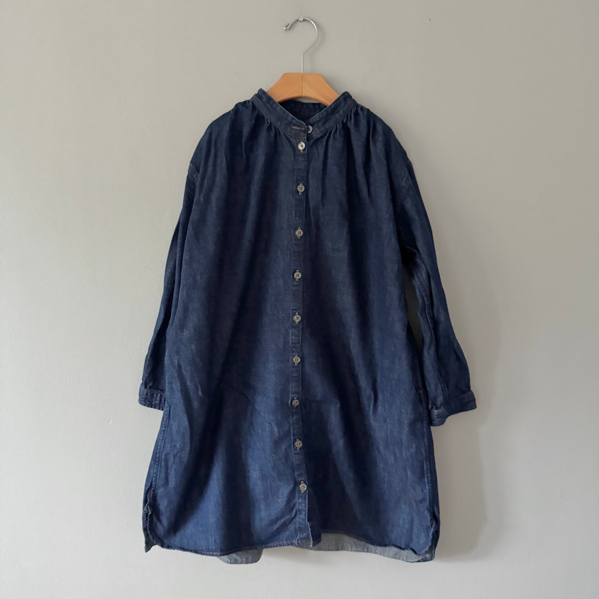 Uniqlo / Dark chambray dress / 7-8Y