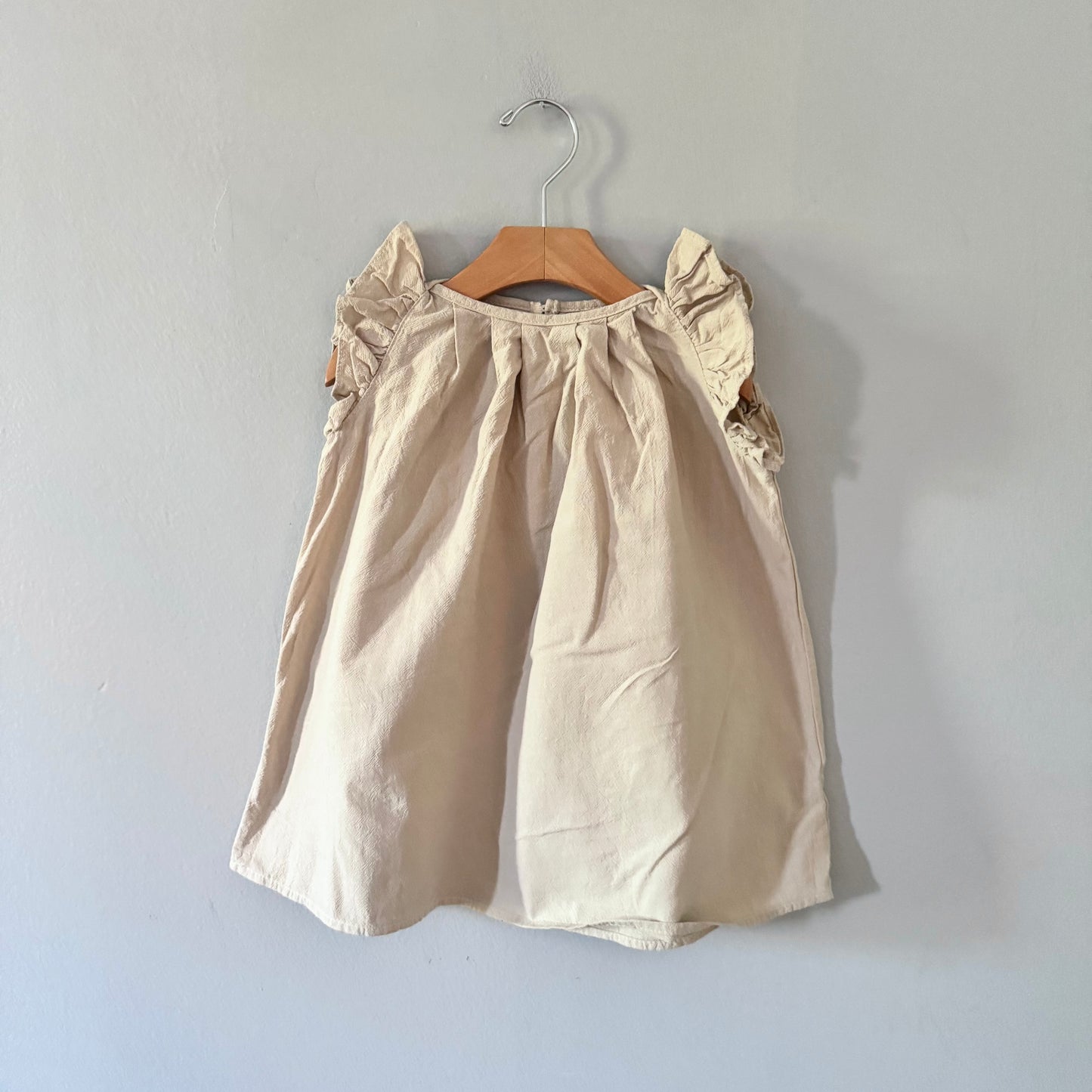 No brand / Beige tank dress / 2-4Y