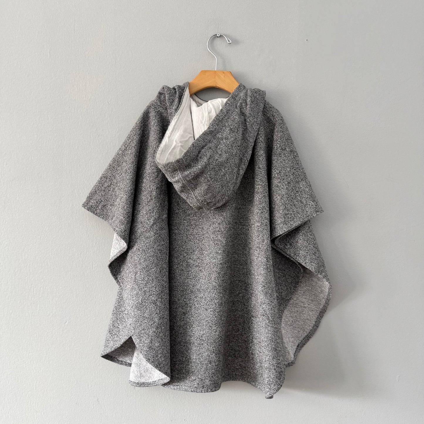 Roots / Poncho poivre et sel / 9-10 ans