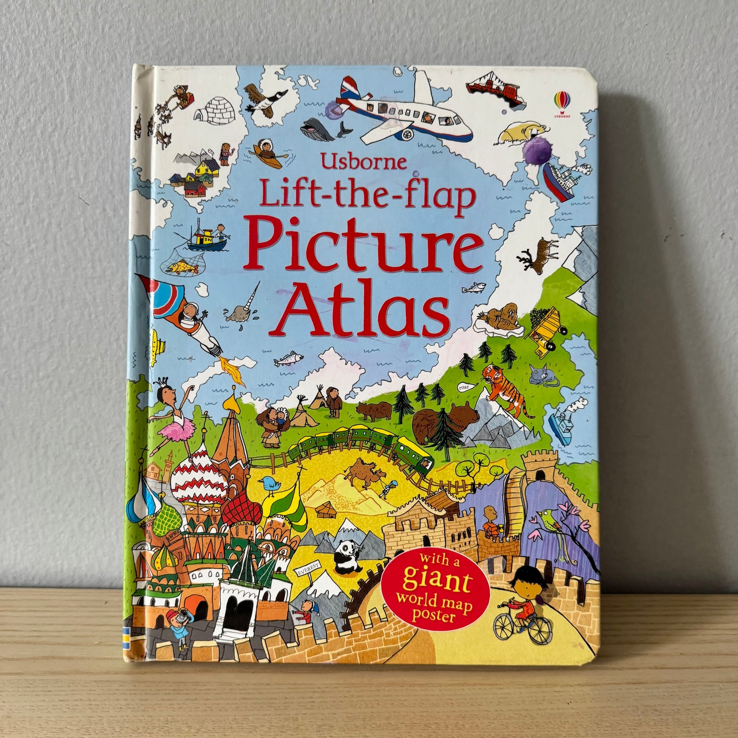 Usborne Lift-the-Flap Book - Pictures Atlas