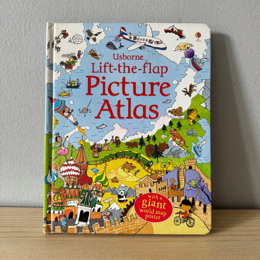 Usborne Lift-the-Flap Book - Pictures Atlas