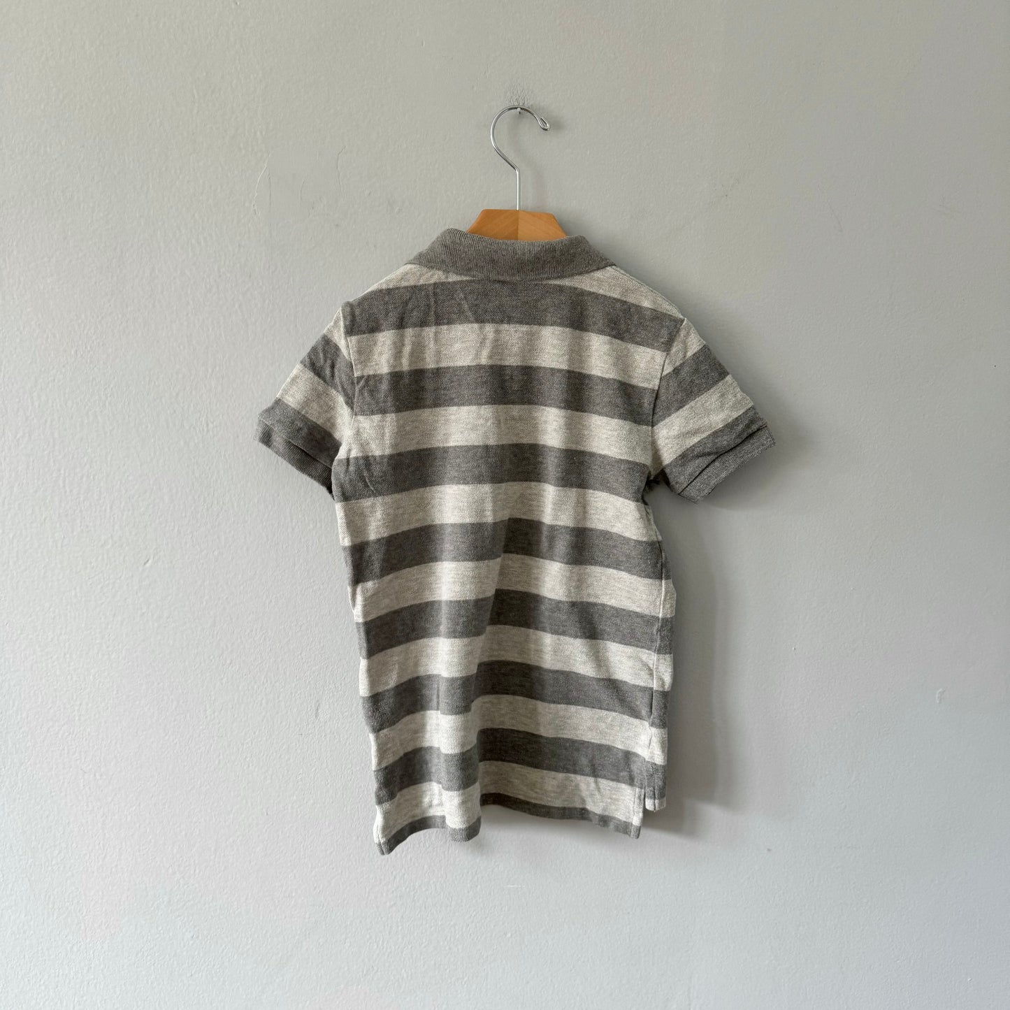 Polo Ralph Lauren / Short sleeve polo - Grey stripe / 7Y